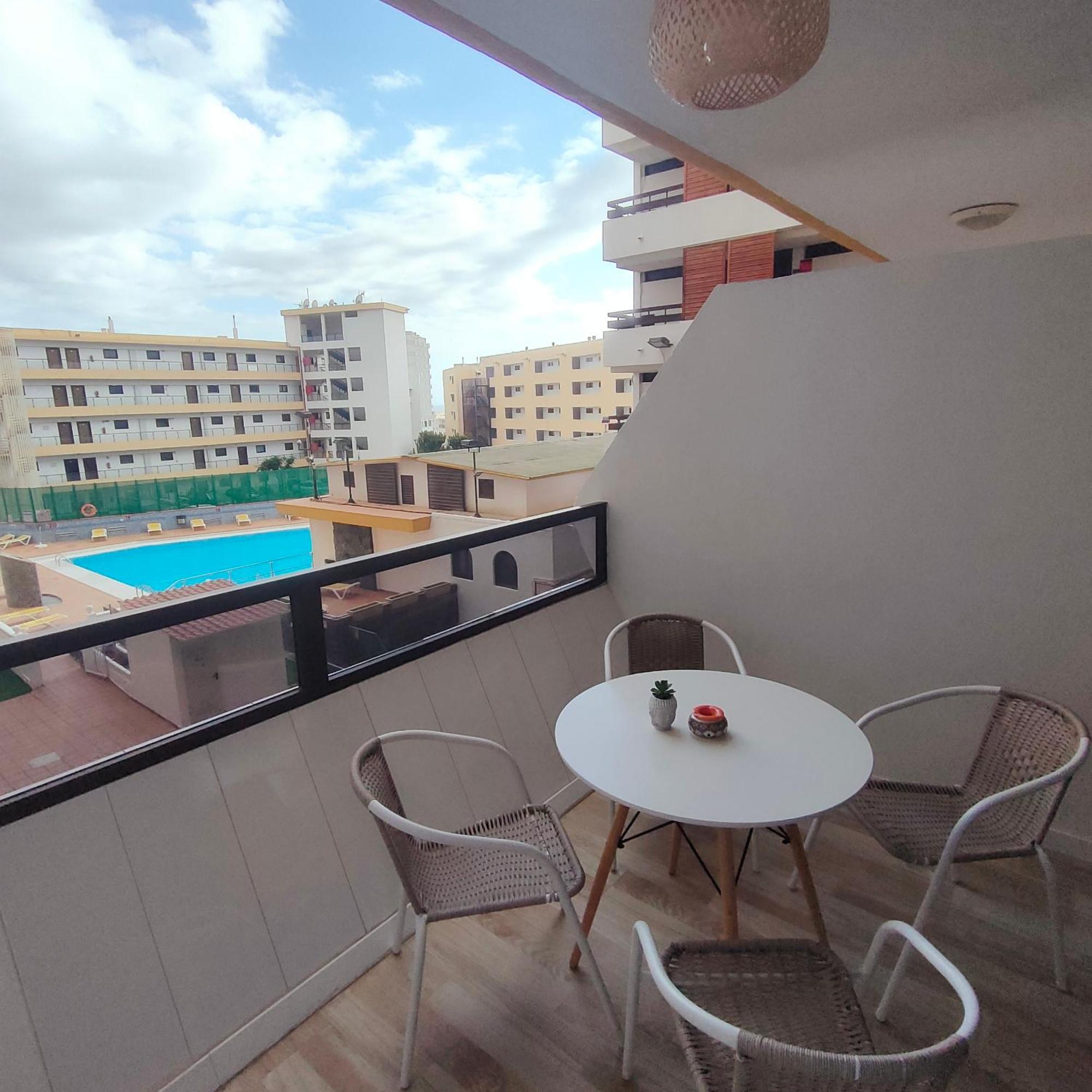 3Min Walk Playa Del Ingles Apartment San Bartolomé Dış mekan fotoğraf